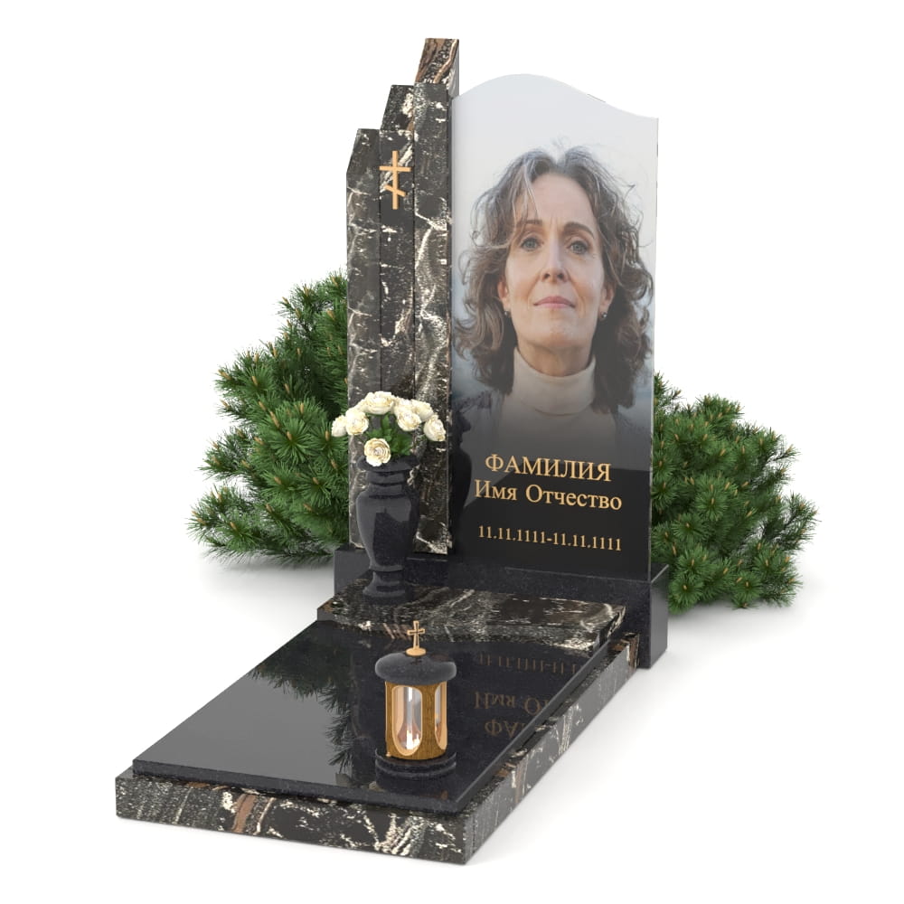 Памятник стеклянный ПС-04