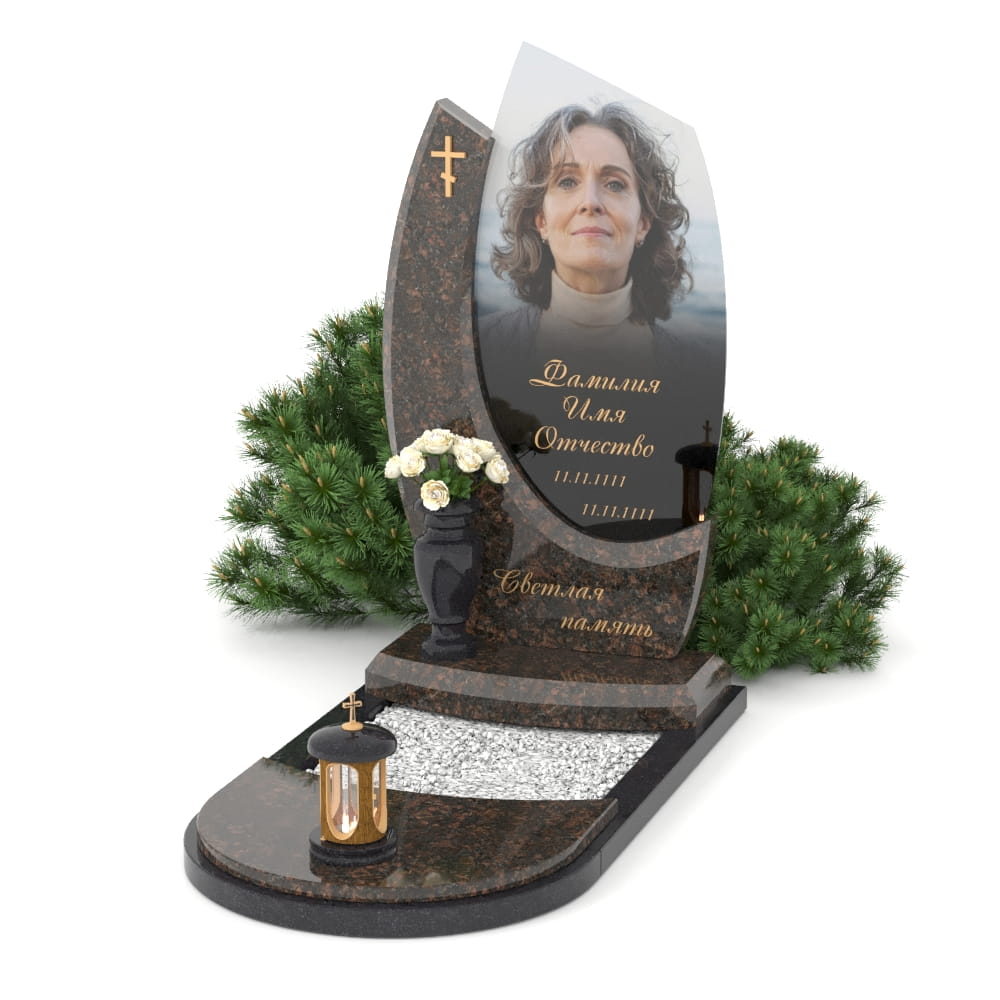 Памятник стеклянный ПС-08