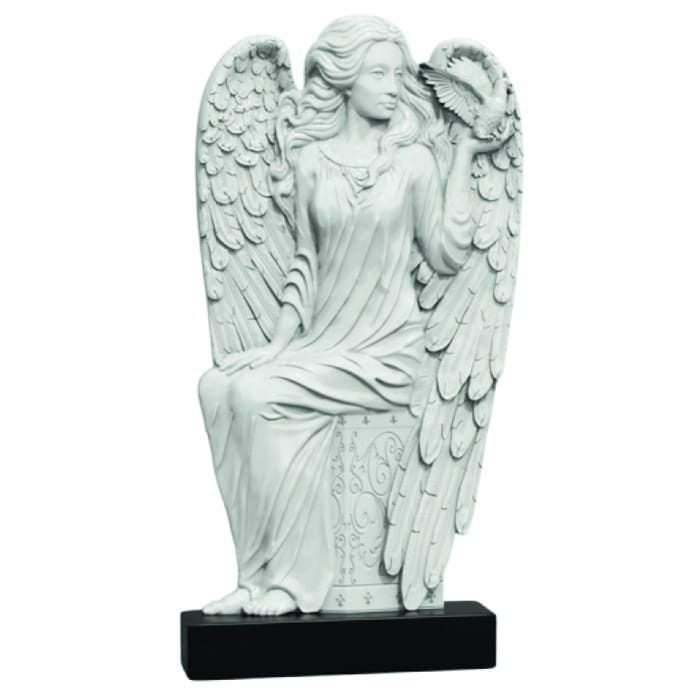 Памятник фрезерованный Ангел-003