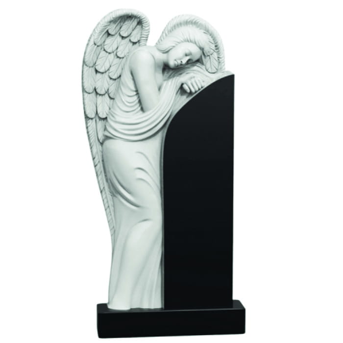 Памятник фрезерованный Ангел-004