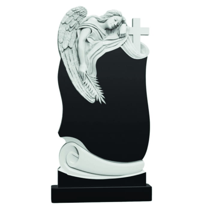 Памятник фрезерованный Ангел-005