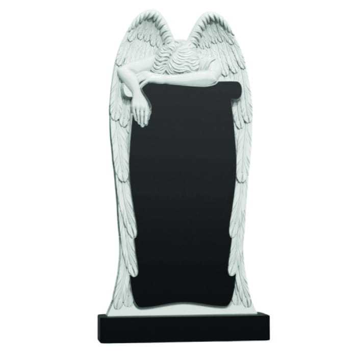 Памятник фрезерованный Ангел-006