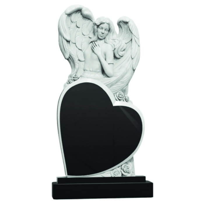 Памятник фрезерованный Ангел-009