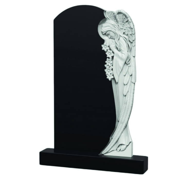 Памятник фрезерованный Ангел-012