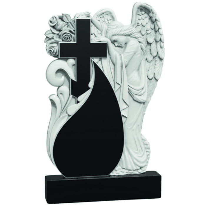 Памятник фрезерованный Ангел-016