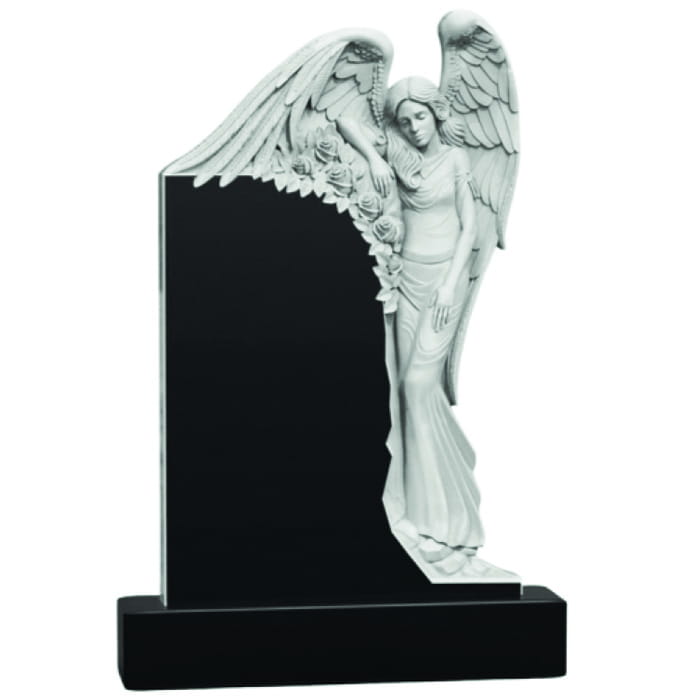 Памятник фрезерованный Ангел-020