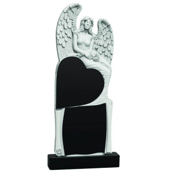 Памятник фрезерованный Ангел-025