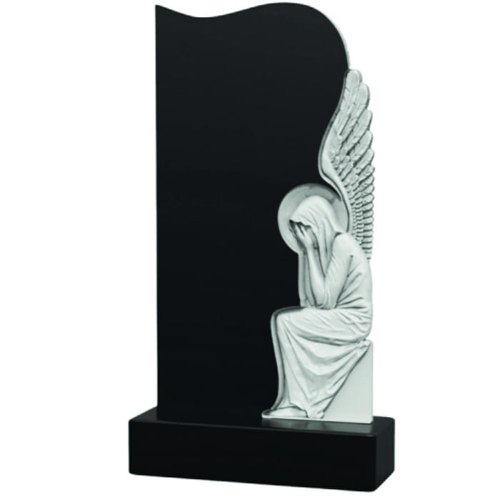 Памятник фрезерованный Ангел-026