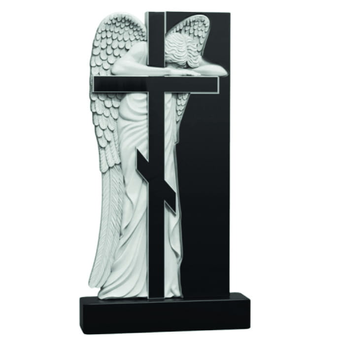 Памятник фрезерованный Ангел-034