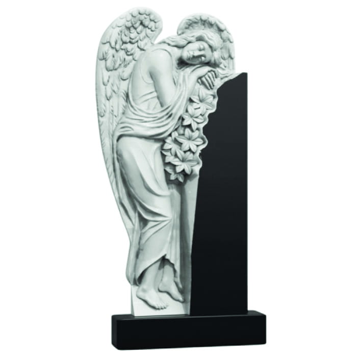 Памятник фрезерованный Ангел-036