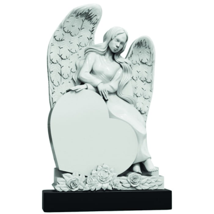 Памятник фрезерованный Ангел-040