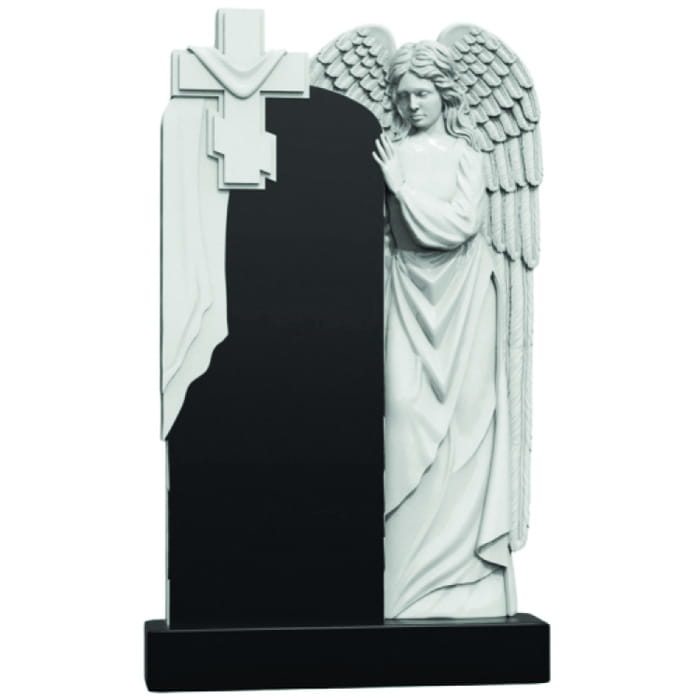 Памятник фрезерованный Ангел-047