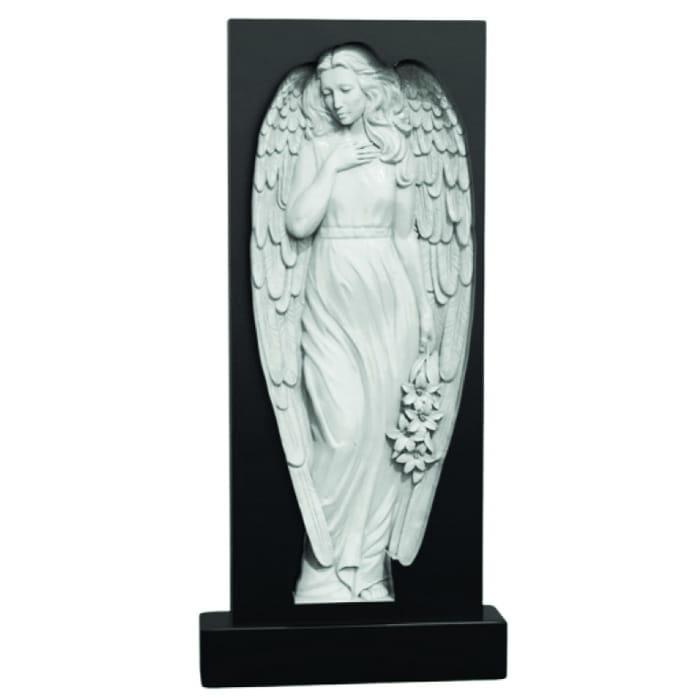 Памятник фрезерованный Ангел-048