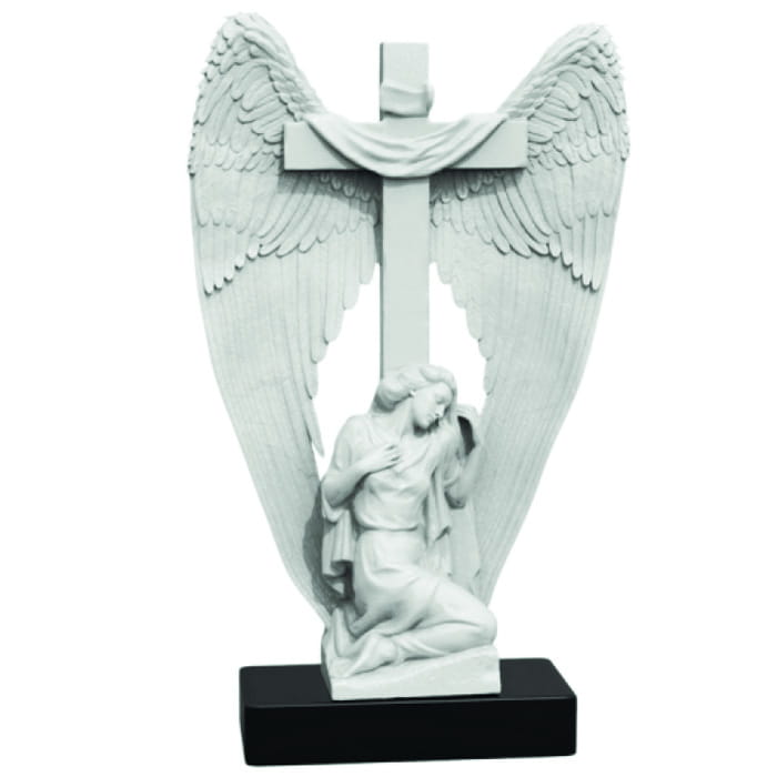 Памятник фрезерованный Ангел-060