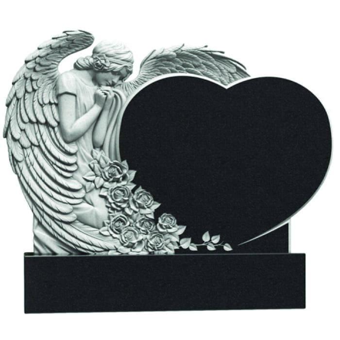 Памятник фрезерованный Ангел-071