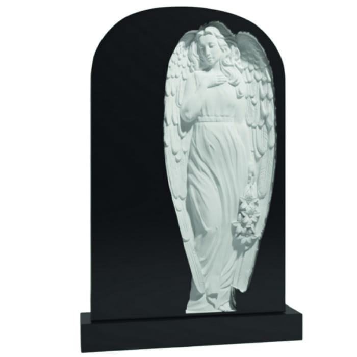 Памятник фрезерованный Ангел-072