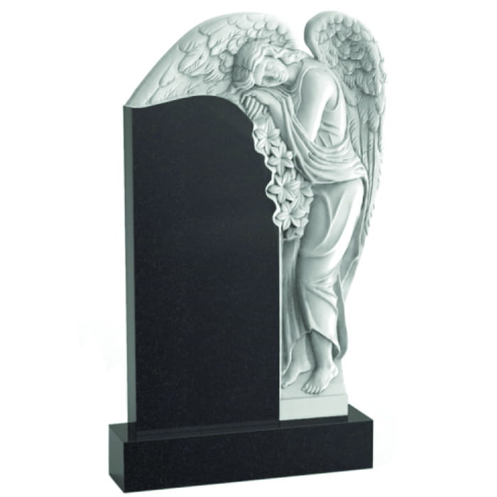 Памятник фрезерованный Ангел-075