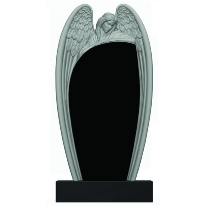 Памятник фрезерованный Ангел-077