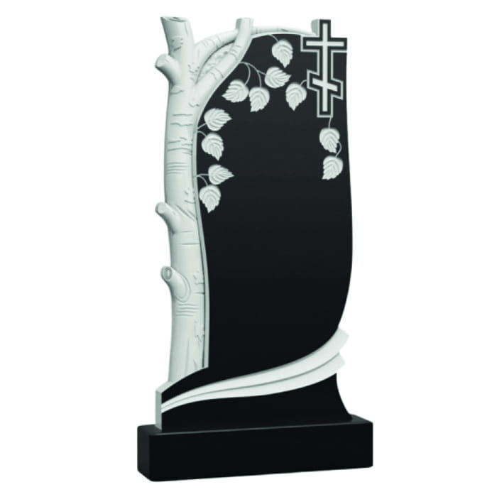 Памятник фрезерованный Дерево-009