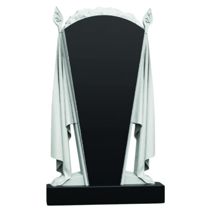 Памятник фрезерованный Воин-001