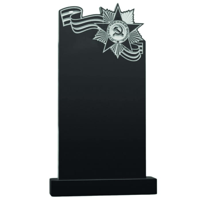 Памятник фрезерованный Воин-012