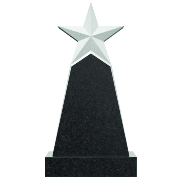 Памятник фрезерованный Воин-030