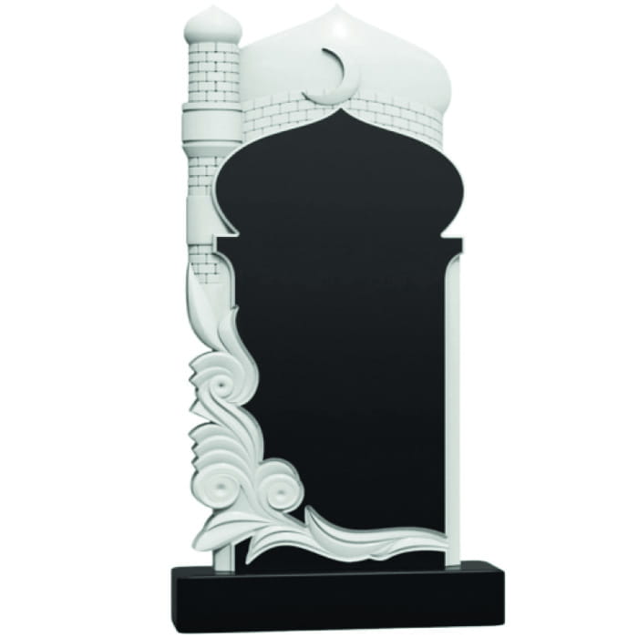 Памятник фрезерованный Ислам-017