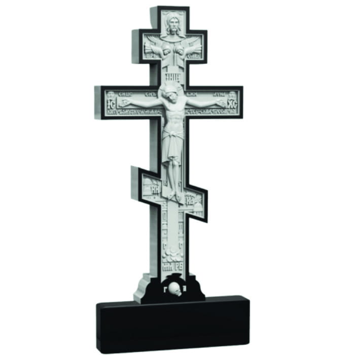 Памятник фрезерованный Крест-005