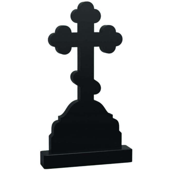 Памятник фрезерованный Крест-006