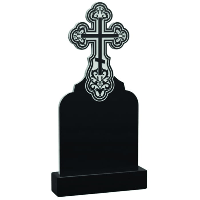Памятник фрезерованный Крест-009
