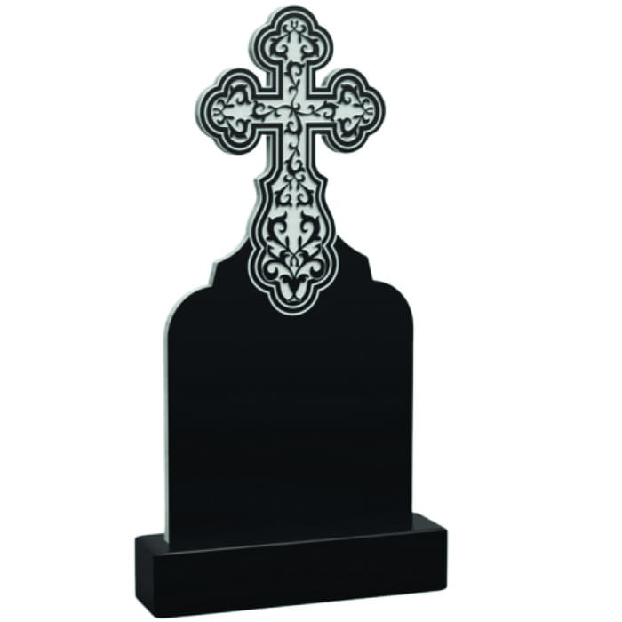 Памятник фрезерованный Крест-010