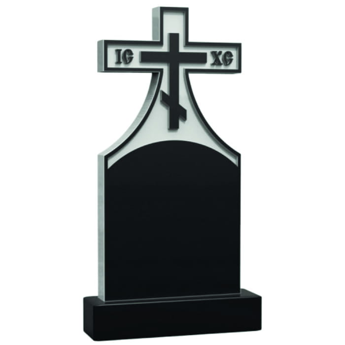 Памятник фрезерованный Крест-014