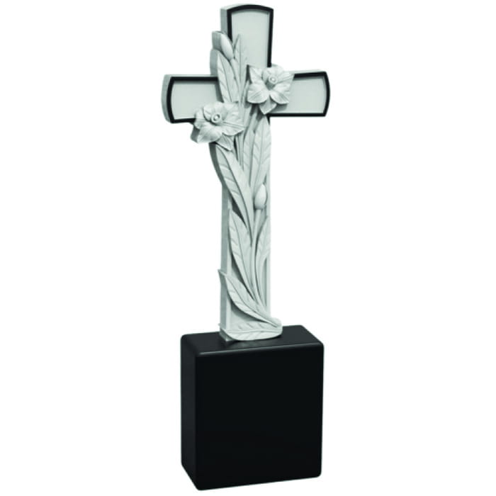 Памятник фрезерованный Крест-015