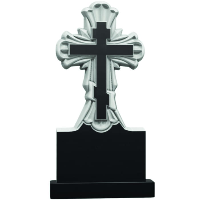 Памятник фрезерованный Крест-016