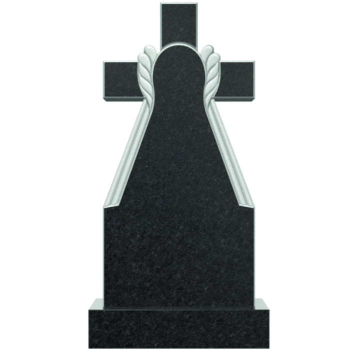 Памятник фрезерованный Крест-018
