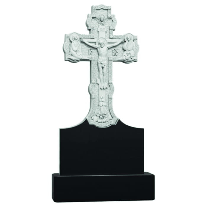 Памятник фрезерованный Крест-020