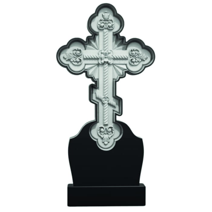 Памятник фрезерованный Крест-023