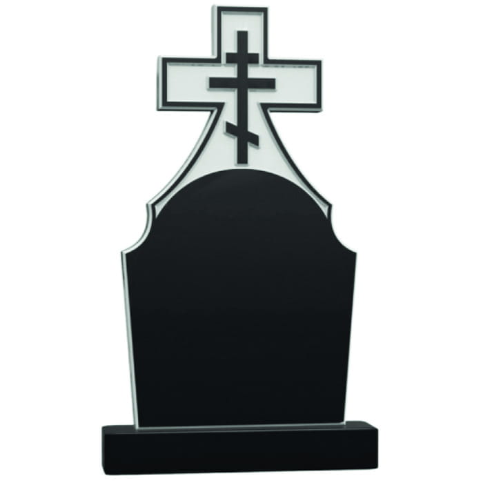 Памятник фрезерованный Крест-027