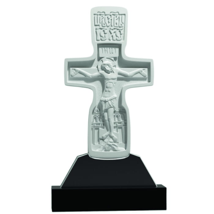 Памятник фрезерованный Крест-030