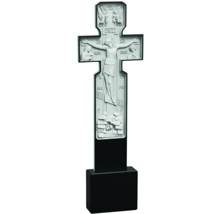 Памятник фрезерованный Крест-031