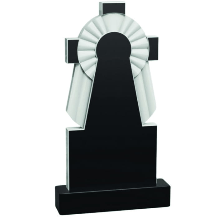 Памятник фрезерованный Крест-033