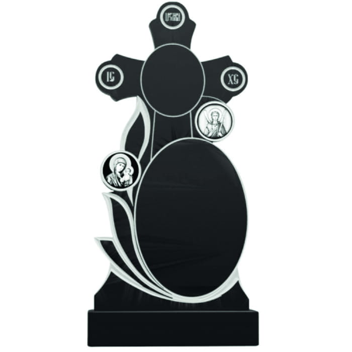 Памятник фрезерованный Крест-037