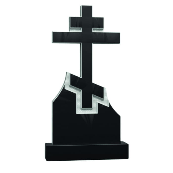 Памятник фрезерованный Крест-038