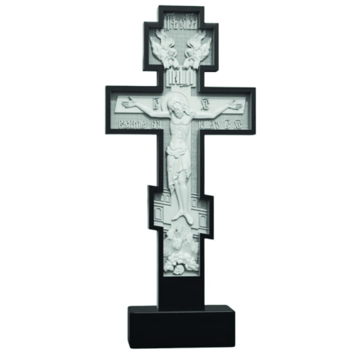 Памятник фрезерованный Крест-042