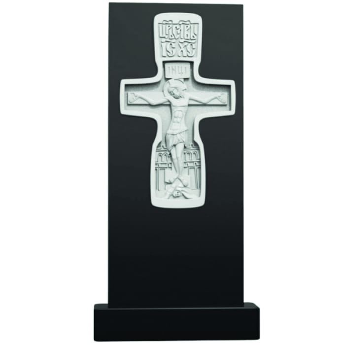 Памятник фрезерованный Крест-045