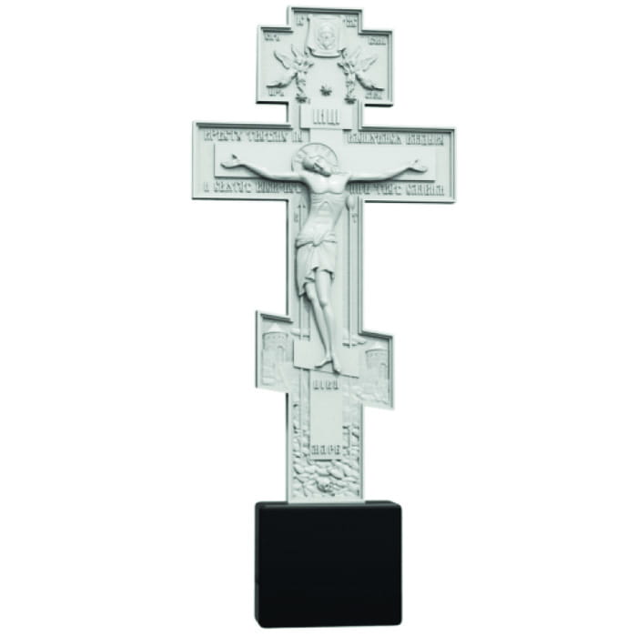 Памятник фрезерованный Крест-048