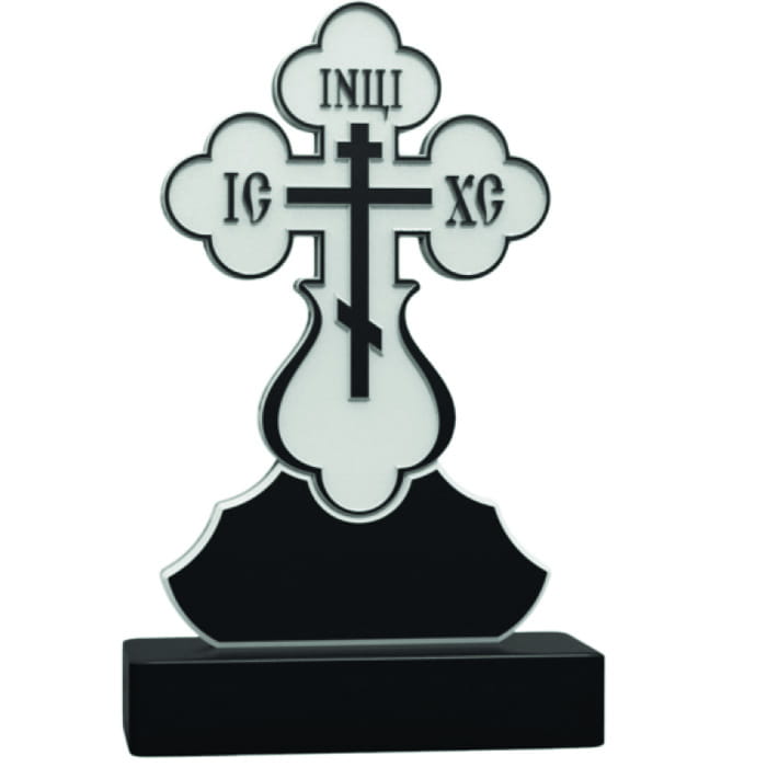 Памятник фрезерованный Крест-049