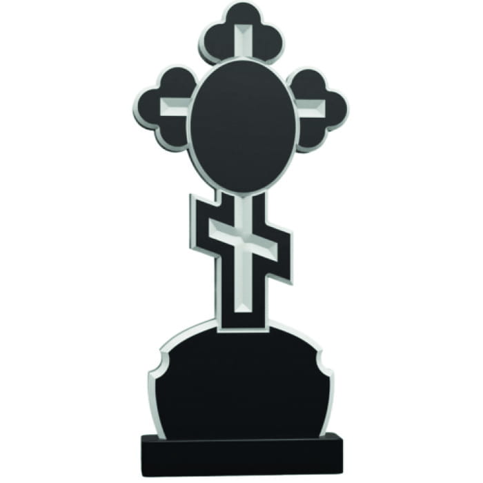 Памятник фрезерованный Крест-053