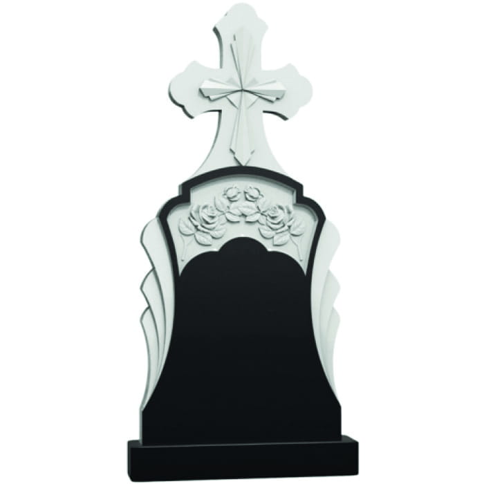 Памятник фрезерованный Крест-057