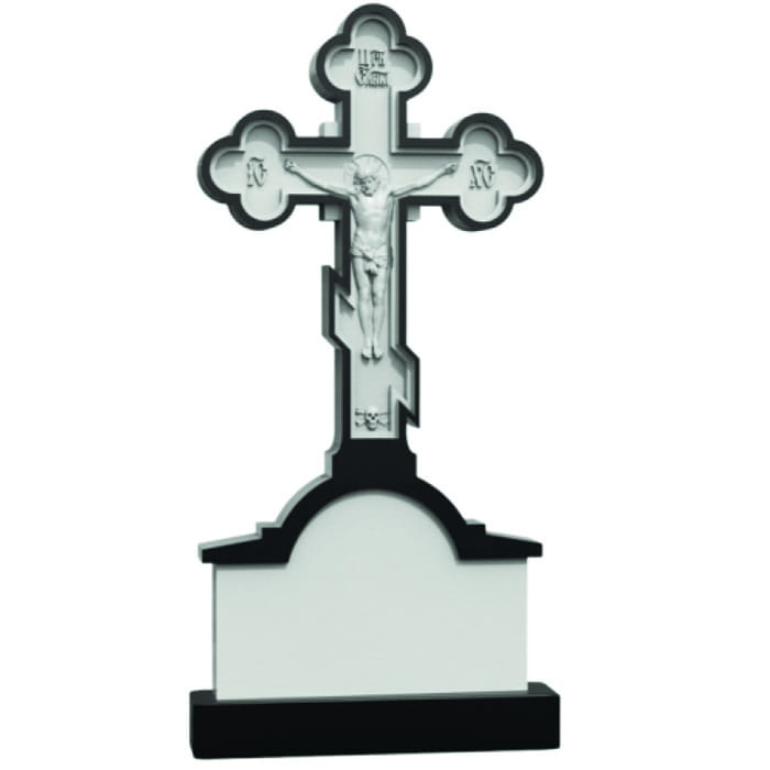 Памятник фрезерованный Крест-064